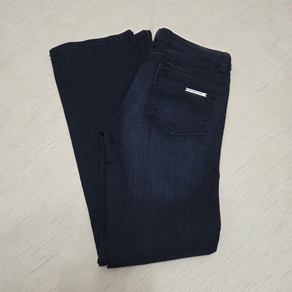 Michael Kors Woman's Flare Bottom Blue Jeans size 6